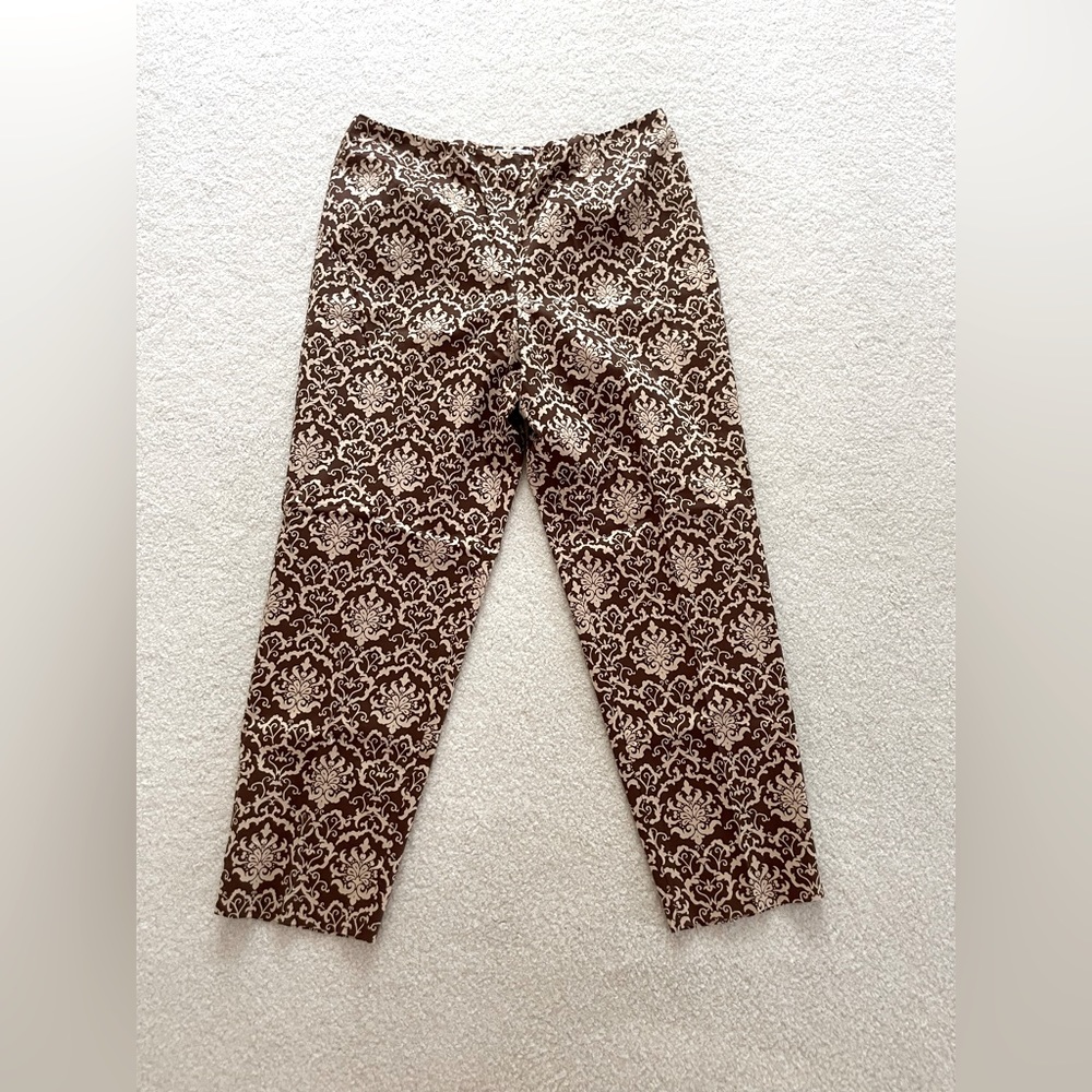 Talbots cotton capri pants trousers - size 16